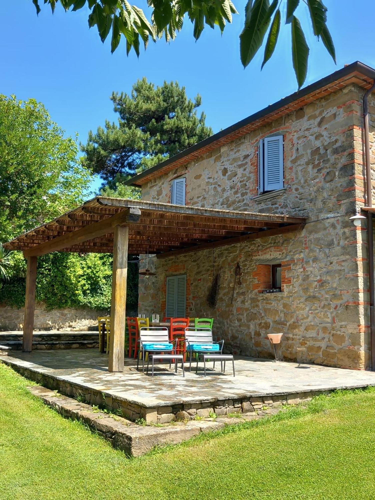Vila Casolare Il Moro Monte San Savino Exteriér fotografie