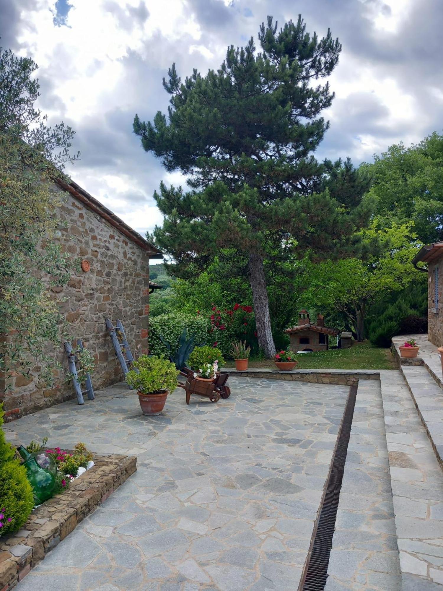 Vila Casolare Il Moro Monte San Savino Exteriér fotografie