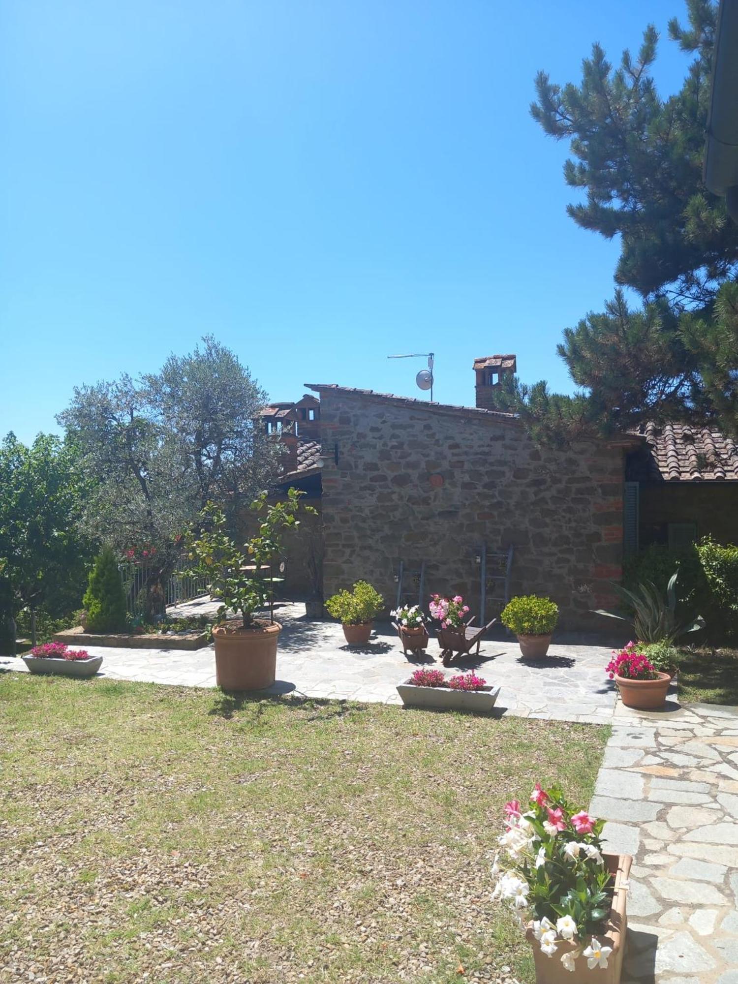 Vila Casolare Il Moro Monte San Savino Exteriér fotografie