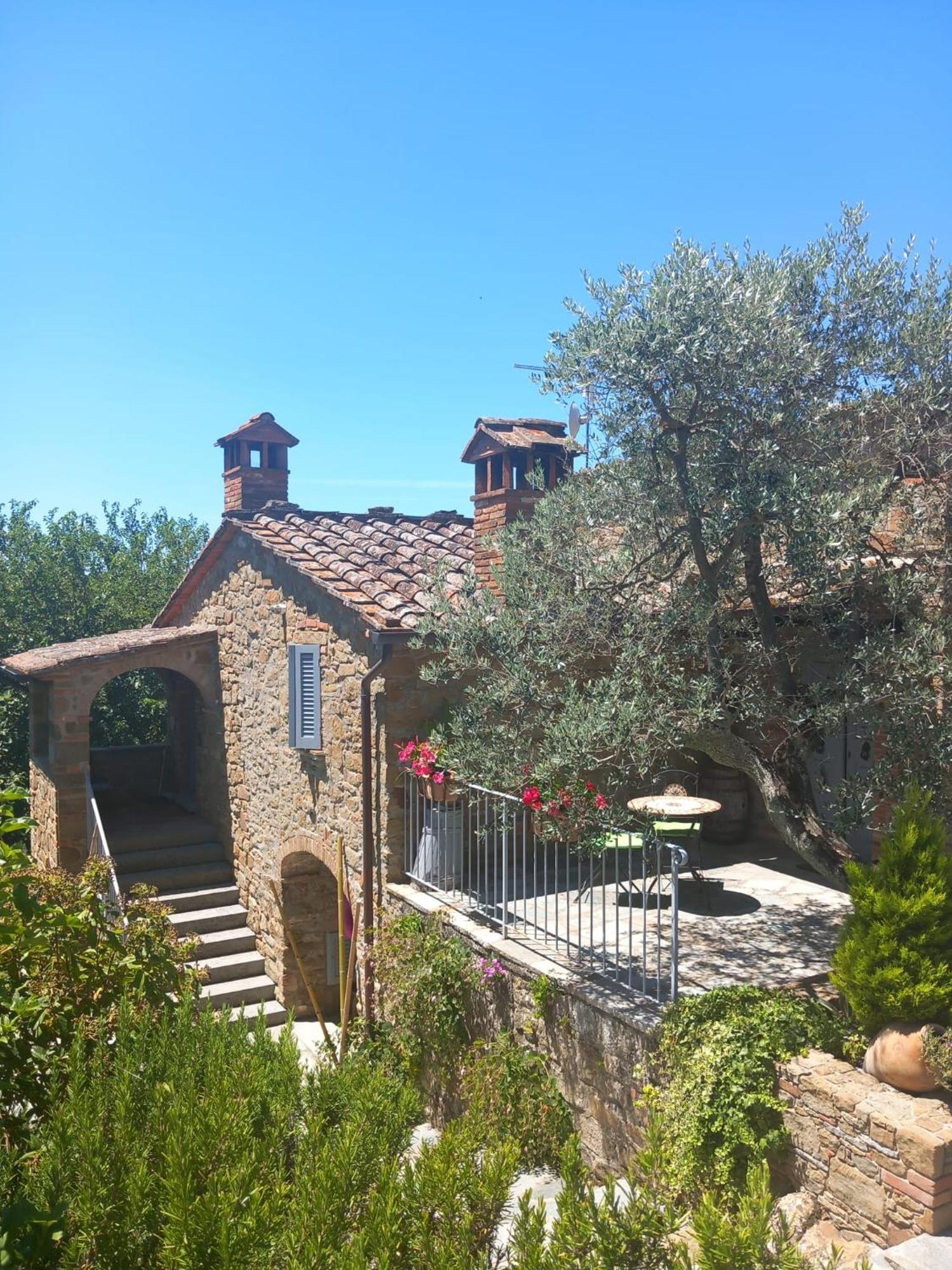 Vila Casolare Il Moro Monte San Savino Exteriér fotografie