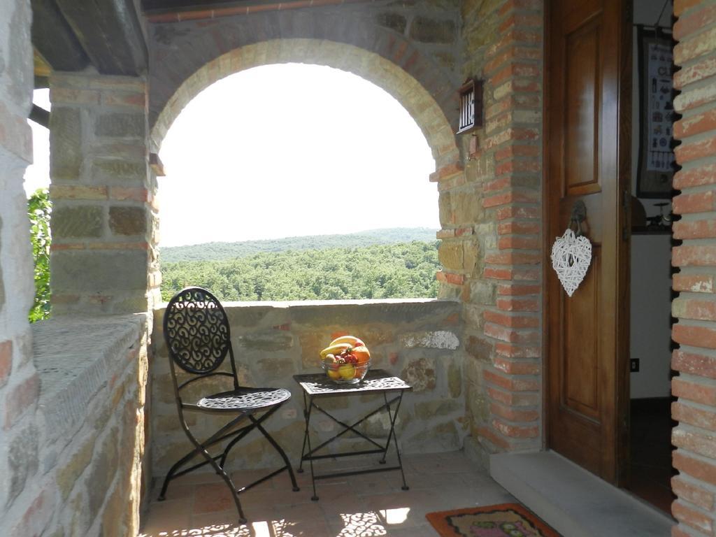 Vila Casolare Il Moro Monte San Savino Exteriér fotografie