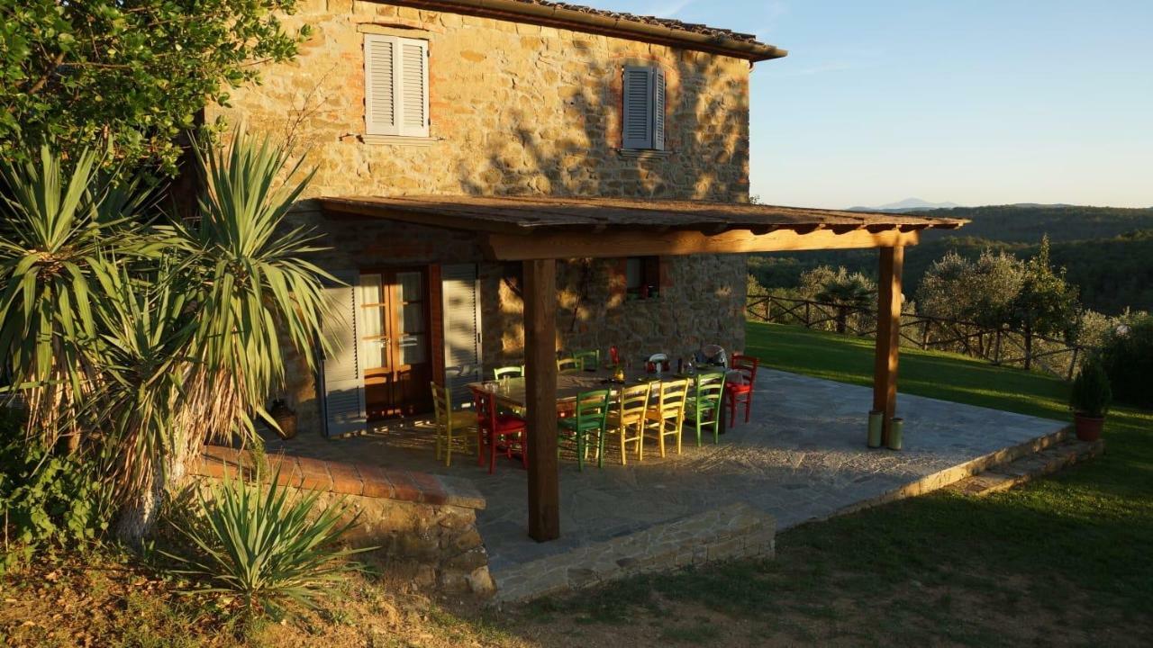 Vila Casolare Il Moro Monte San Savino Exteriér fotografie